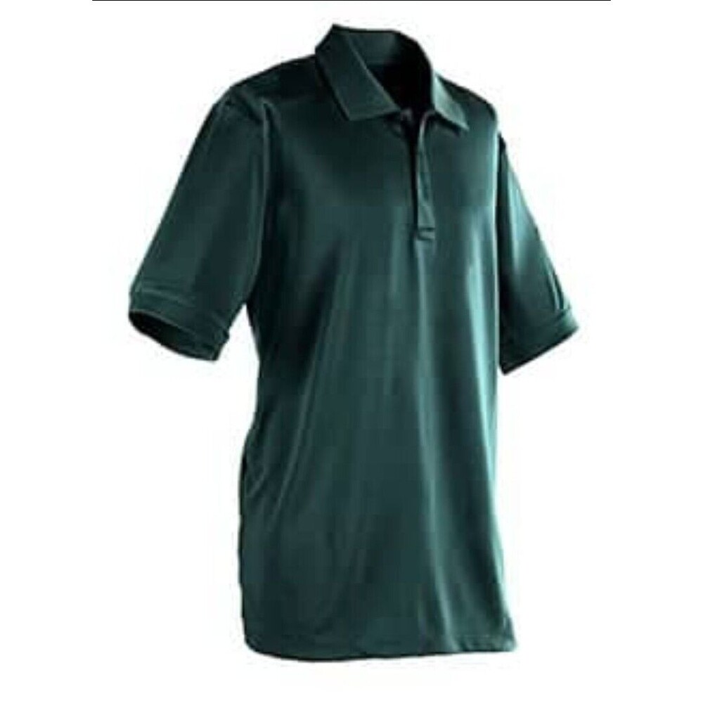 Galls G-Tac Tactical‎ Polo Shirt Men's Size XL Dark Green Performance Polo